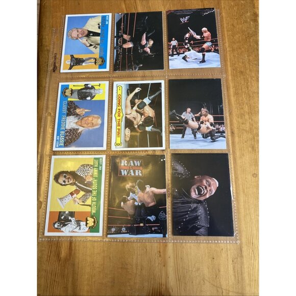 Vintage Assorted WWF Trading Card Wrestling WWE Lot - Picture 7 of 10